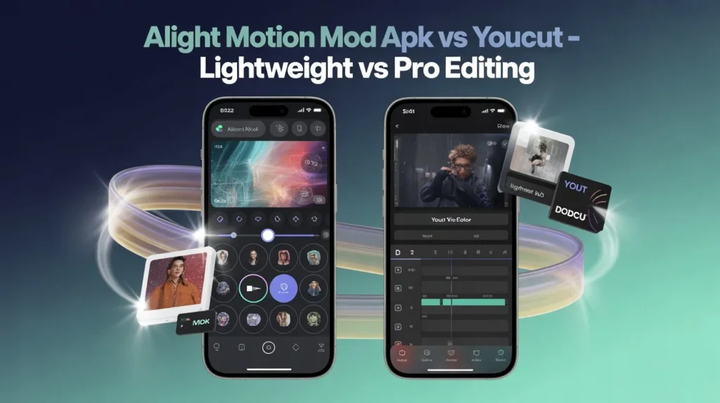 Alight Motion Pro vs YouCut pro Edting