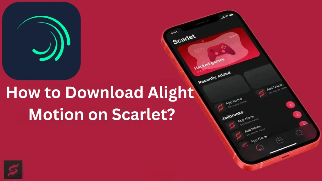 Download Alight Motion on Scarlet Mod APK