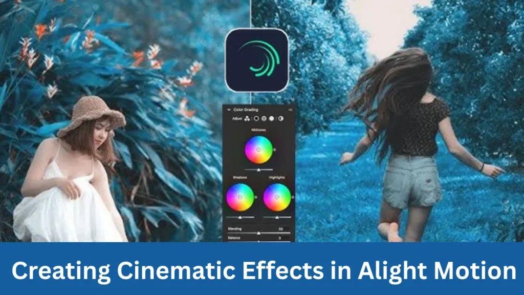 Creating Cinematic Effects in Alight Motion