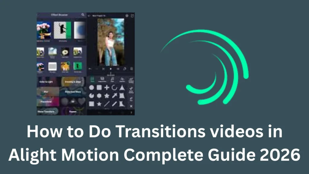 How to Do Transitions videos in Alight Motion Complete Guide 2026