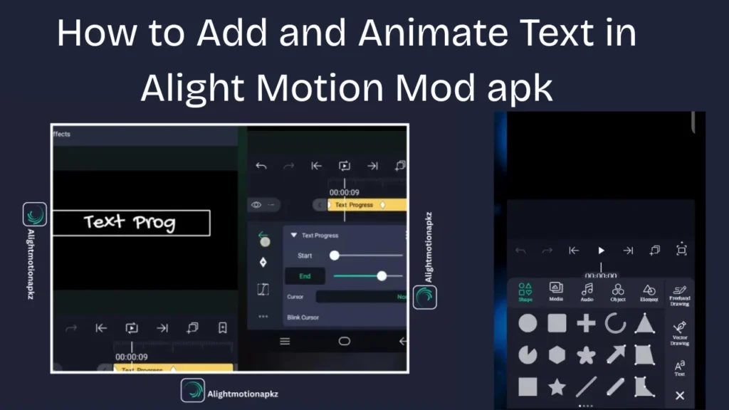 How to Add and Animate Text in Alight Motion Mod apk – Complete Guide 
